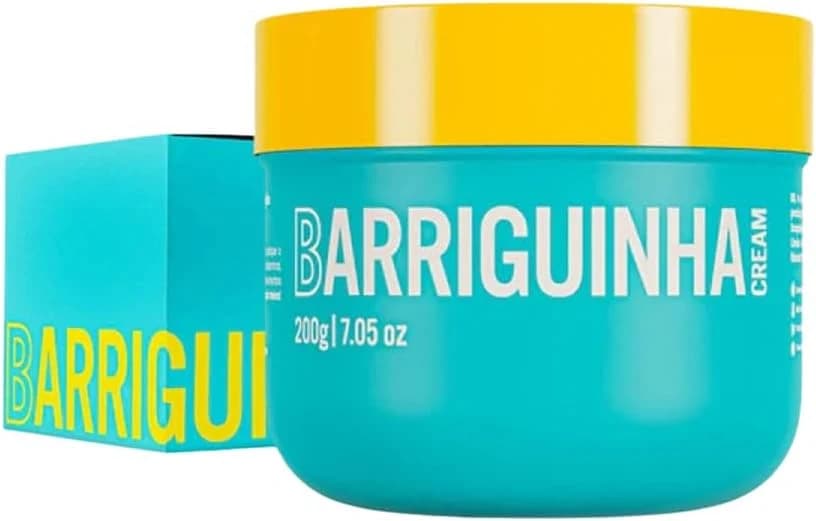 Beleza Brasileira Barriguinha Cream Creme Firmador e Redutor de Medidas, Celulites e Flacidez.