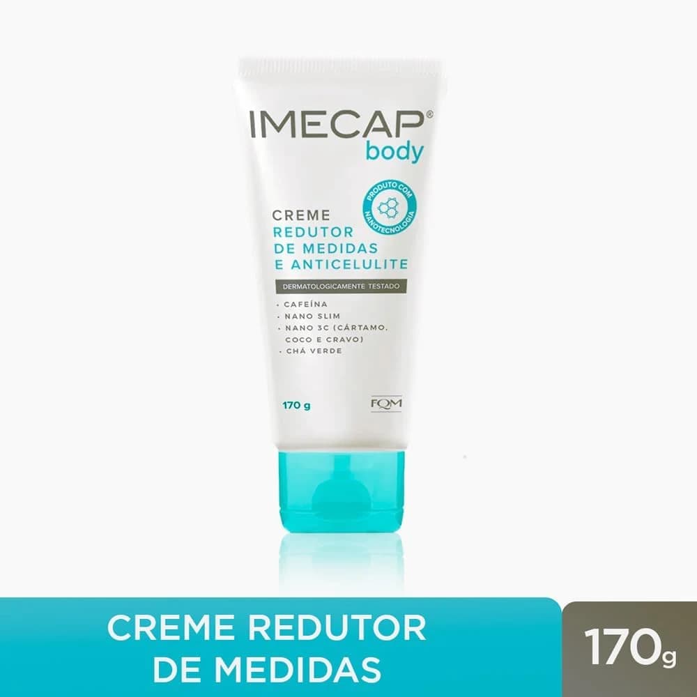 Imecap® Body 170g – Creme Redutor de Medidas e Anticelulite com Nanotecnologia