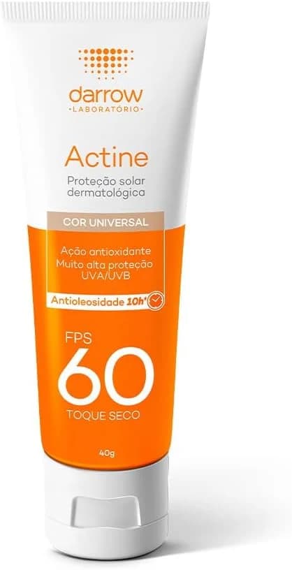 Darrow Actine Protetor Solar Fps 60 Cor Universal 40G