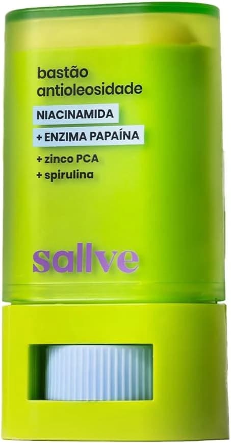 Sallve Bastão Antioleosidade 15g Com Niacinamida