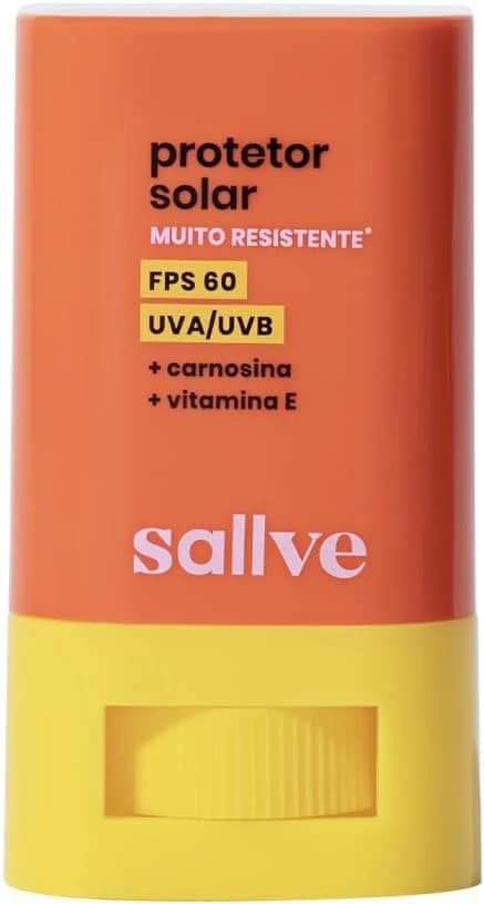 Sallve Protetor Solar em Bastão FPS60 15g