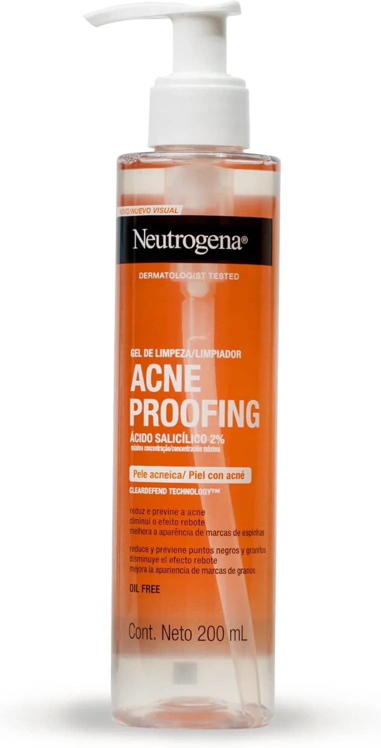 Neutrogena Gel de Limpeza Acne Proofing, 200ml