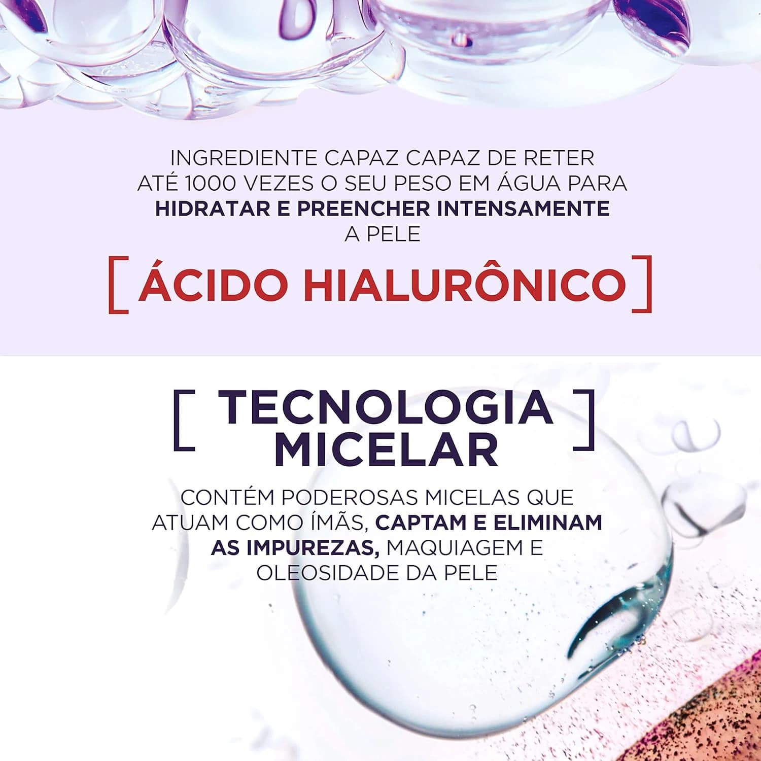 Sameriver L'Oréal Paris Hialurônico - Água Micelar 200Ml