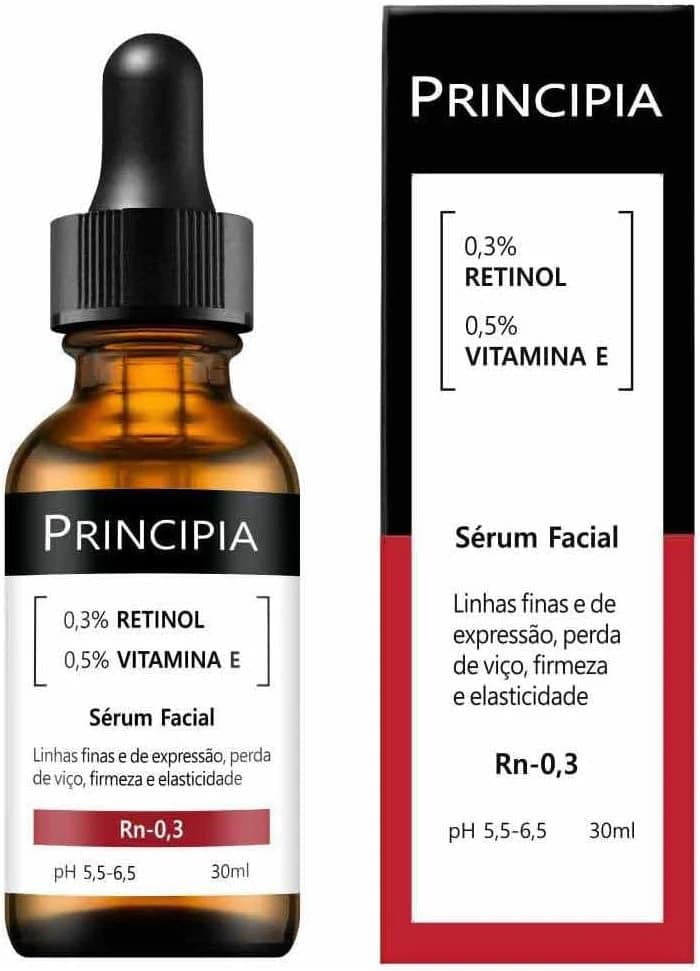 Sérum Principia Retinol 0,3% + Vitamina E - Rn-0,3 Skincare